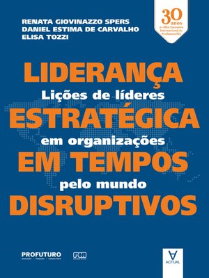 cover image of Liderança estratégica em tempos disruptivos